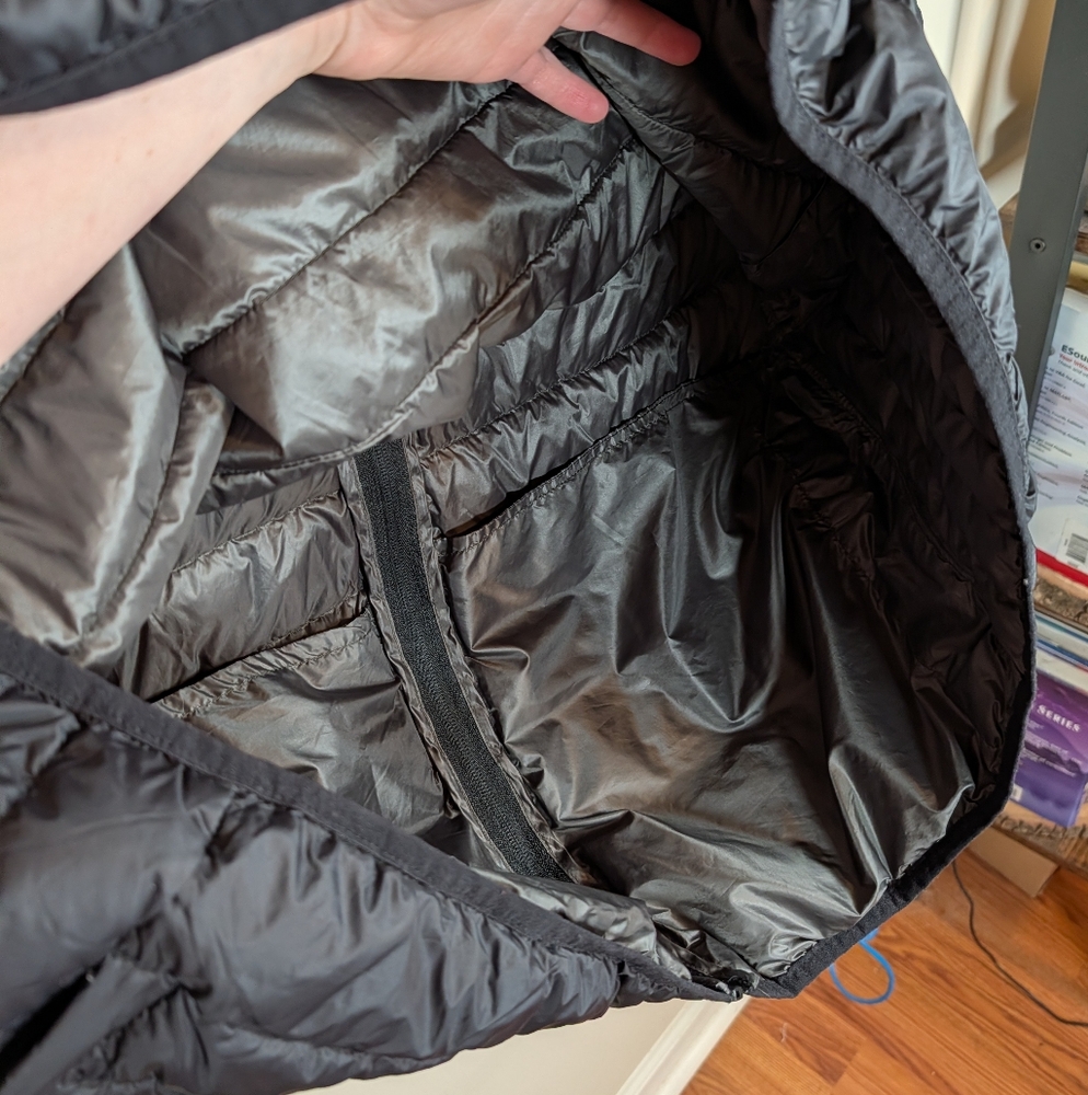 Saddlebred Packable Down Black Lightweight Puffer… - image 8